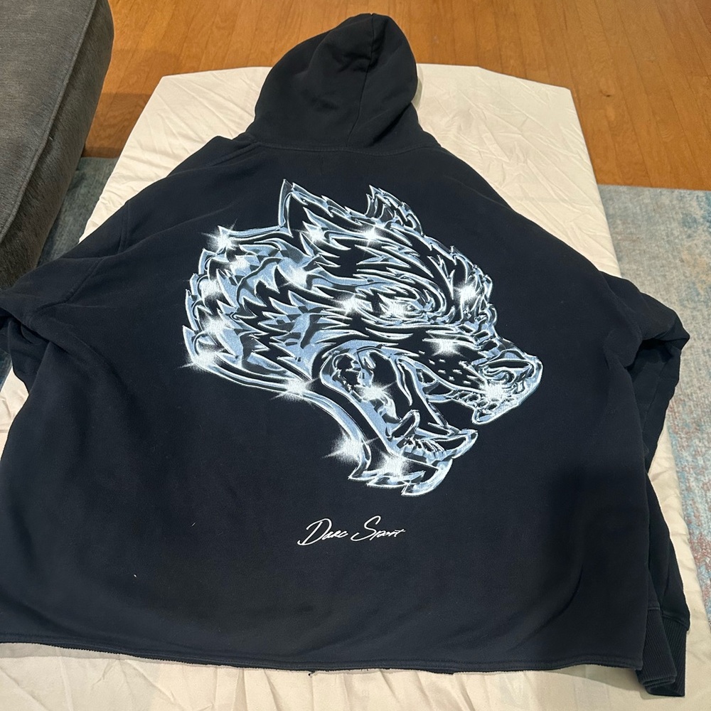 Darc sport raw hemm hoodie